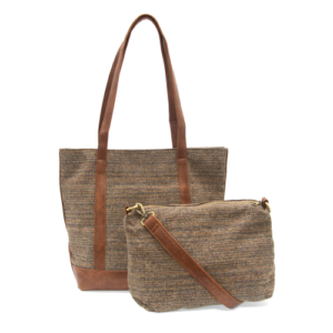 download_d4bbb8ad-31cb-4068-ad5d-a9b703ba9151.png Neutral Tia Tweed Front-Pocket Tote