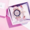 Watches Bracelet set Starry Sky Ladies Bracelet Watch